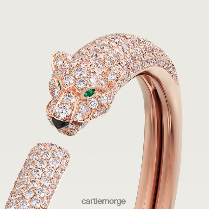smykker Cartier panter armbånd Rose gull F4466N232
