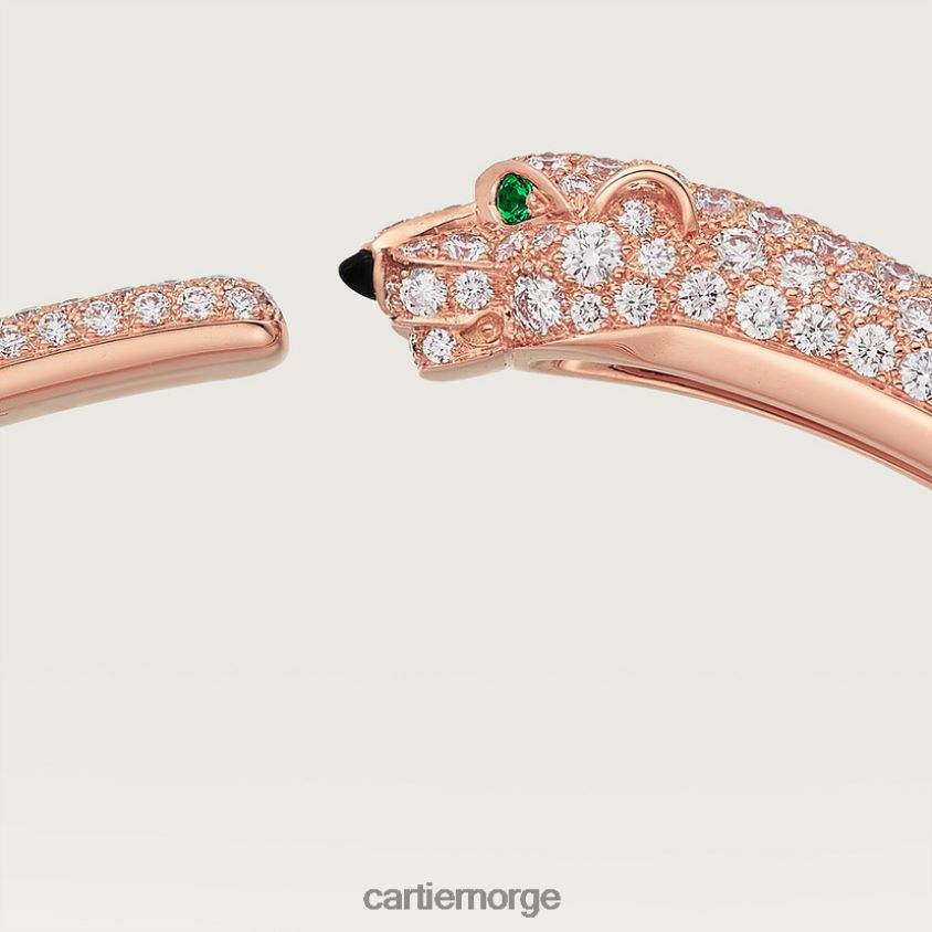 smykker Cartier panter armbånd Rose gull F4466N232