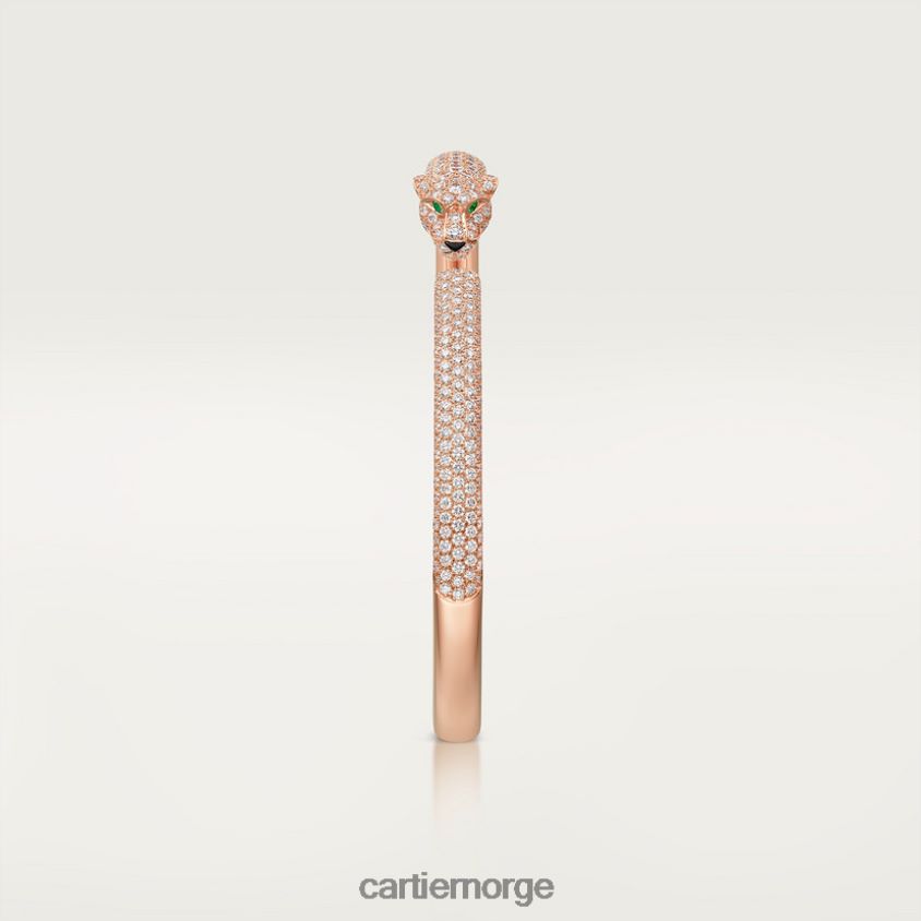 smykker Cartier panter armbånd Rose gull F4466N232