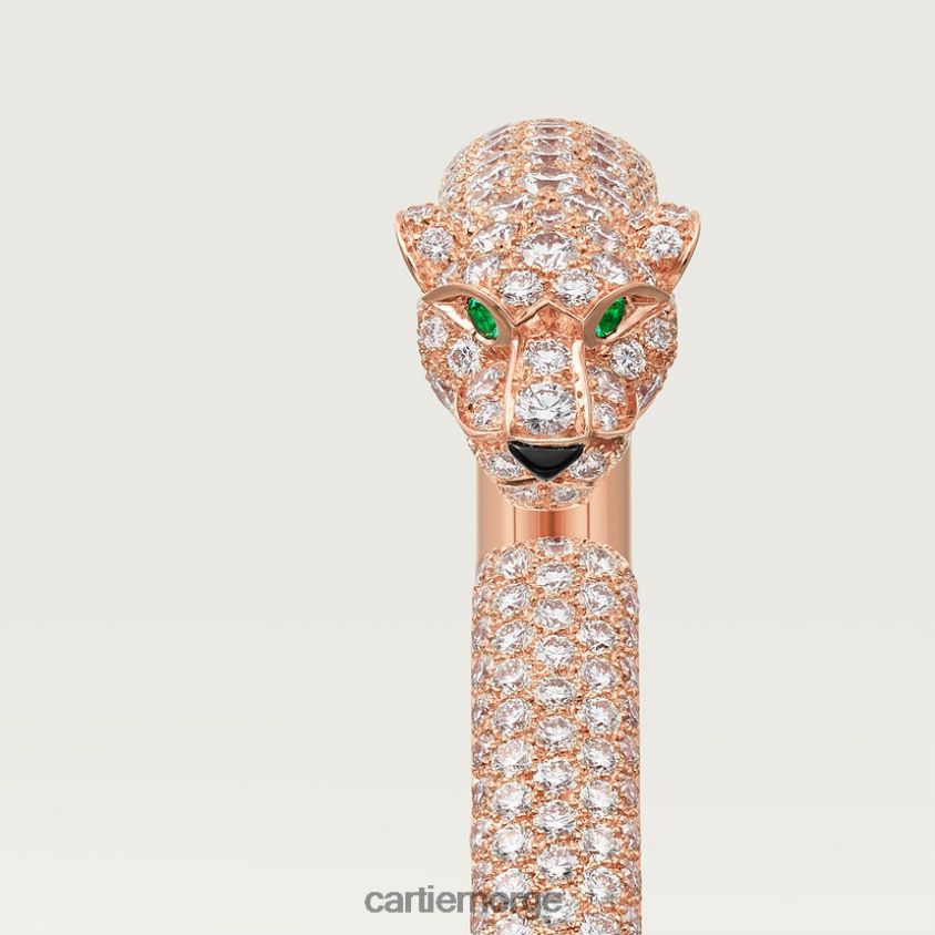 smykker Cartier panter armbånd Rose gull F4466N232