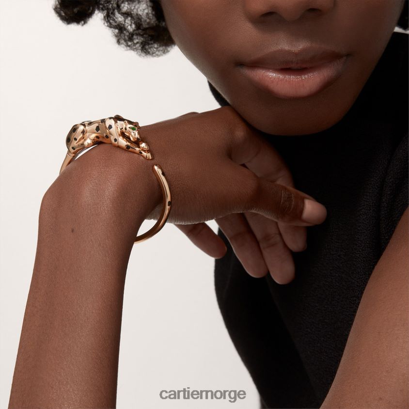 smykker Cartier panter armbånd Rose gull F4466N240