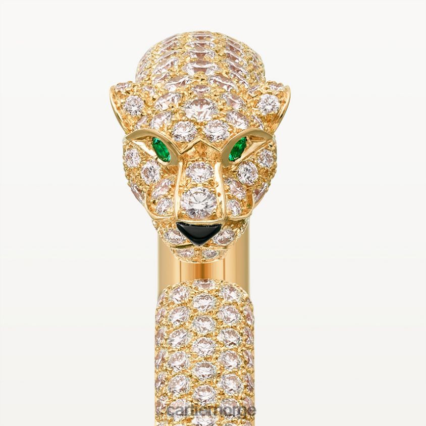smykker Cartier panter armbånd gult gull F4466N231