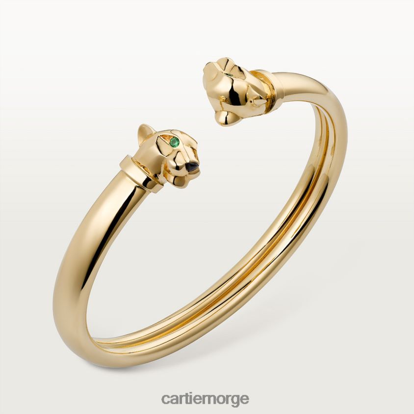 smykker Cartier panter armbånd gult gull F4466N243