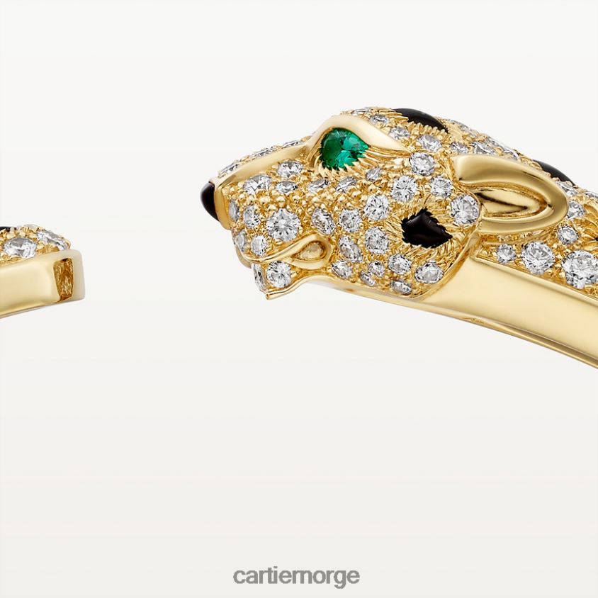 smykker Cartier panter armbånd stilig F4466N236