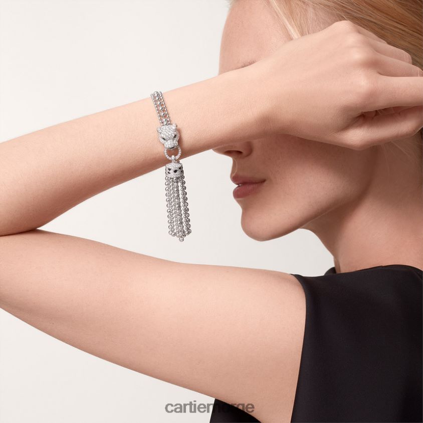 smykker Cartier panter armbånd stilig F4466N249