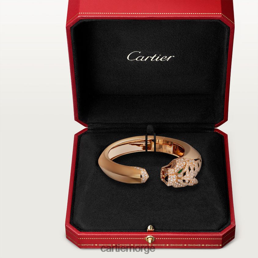 smykker Cartier panter armbånd stilig F4466N252