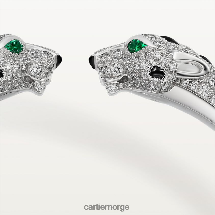 smykker Cartier panter armbånd stilig F4466N262