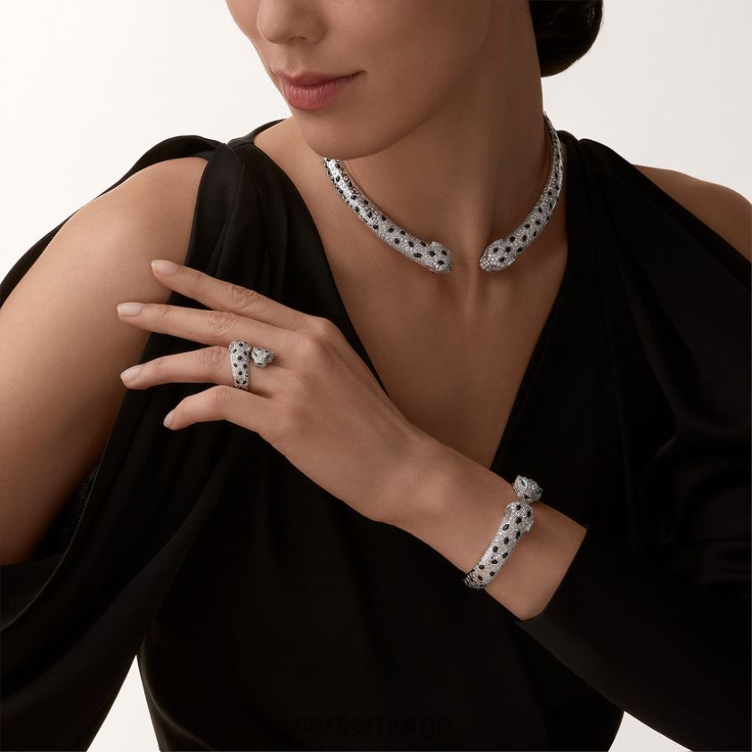 smykker Cartier panter armbånd stilig F4466N262