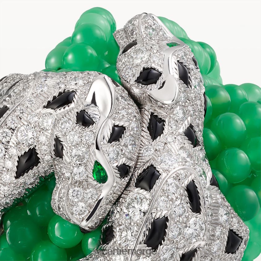 smykker Cartier panter armbånd stilig F4466N265