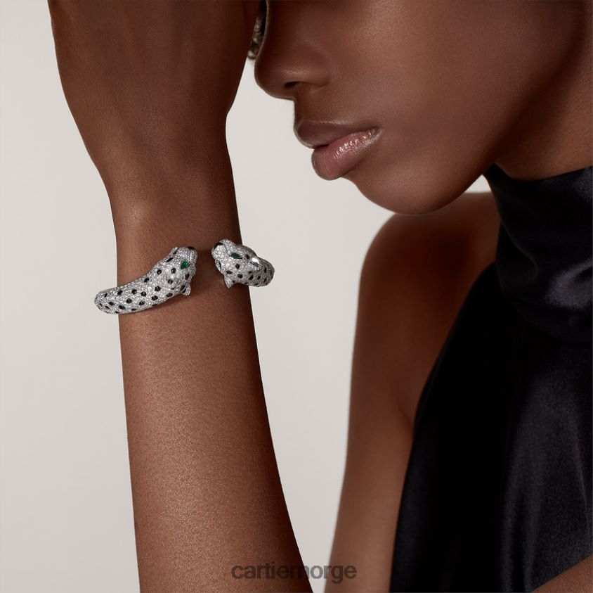 smykker Cartier panter armbånd stilig F4466N268