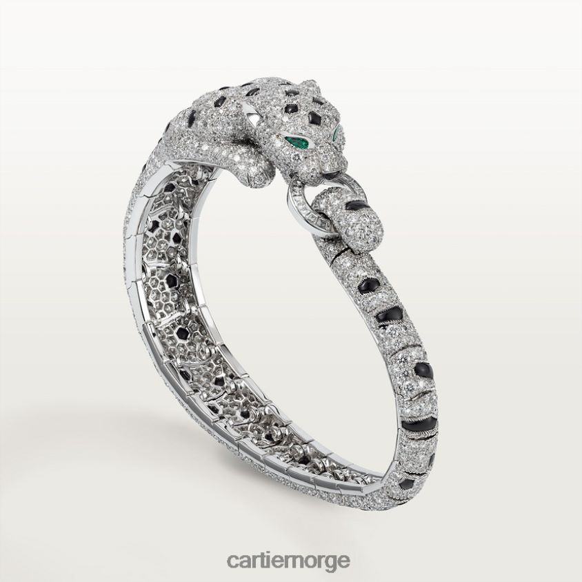 smykker Cartier panter armbånd stilig F4466N269
