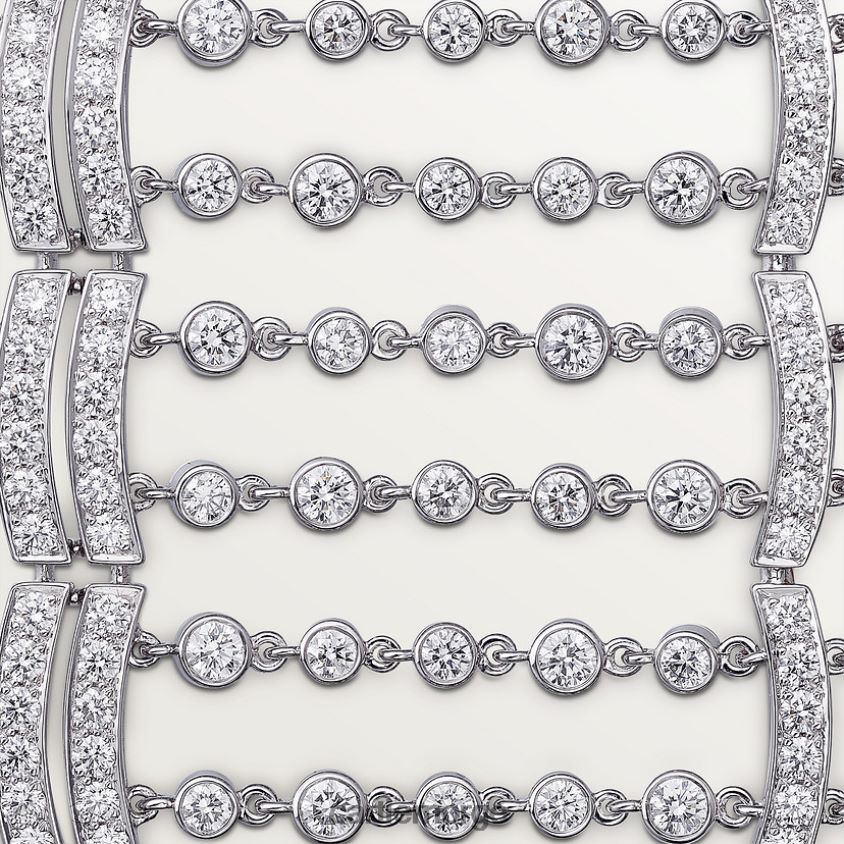 smykker Cartier pluie armbånd stilig F4466N348