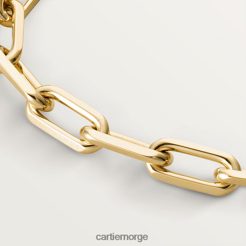 smykker Cartier santos armbånd gult gull F4466N336