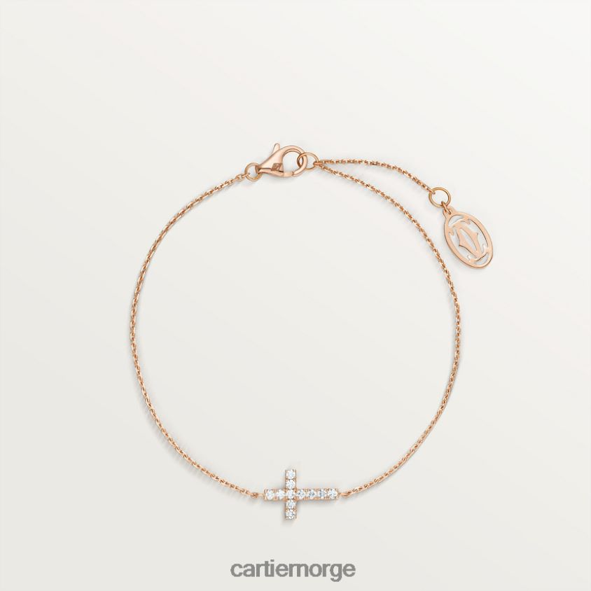 smykker Cartier symboler armbånd Rose gull F4466N355