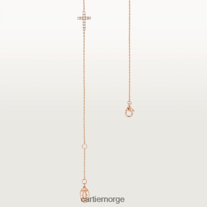 smykker Cartier symboler armbånd Rose gull F4466N355