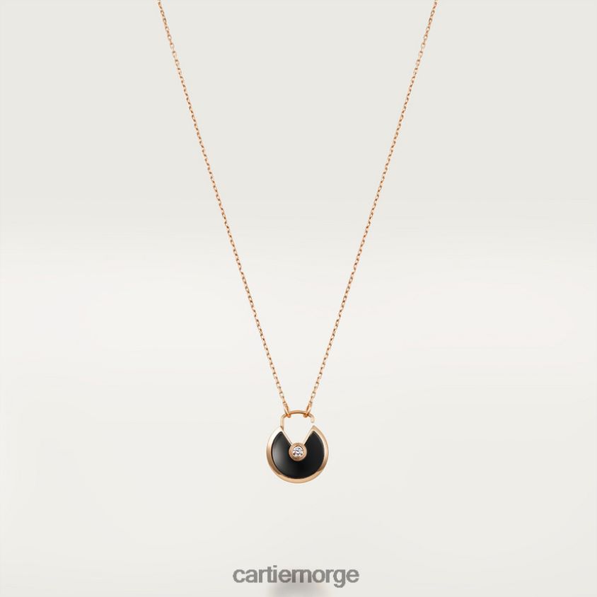 smykker Cartier amulettkjede, liten modell Rose gull F4466N478