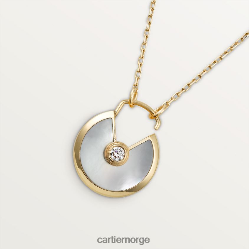 smykker Cartier amulettkjede, liten modell gult gull F4466N477