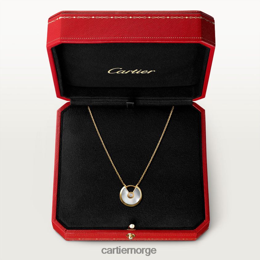 smykker Cartier amulettkjede, liten modell gult gull F4466N477