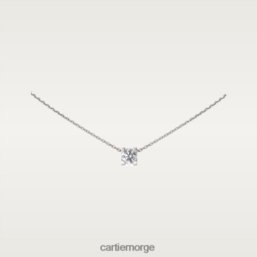 smykker Cartier c kjede stilig F4466N543