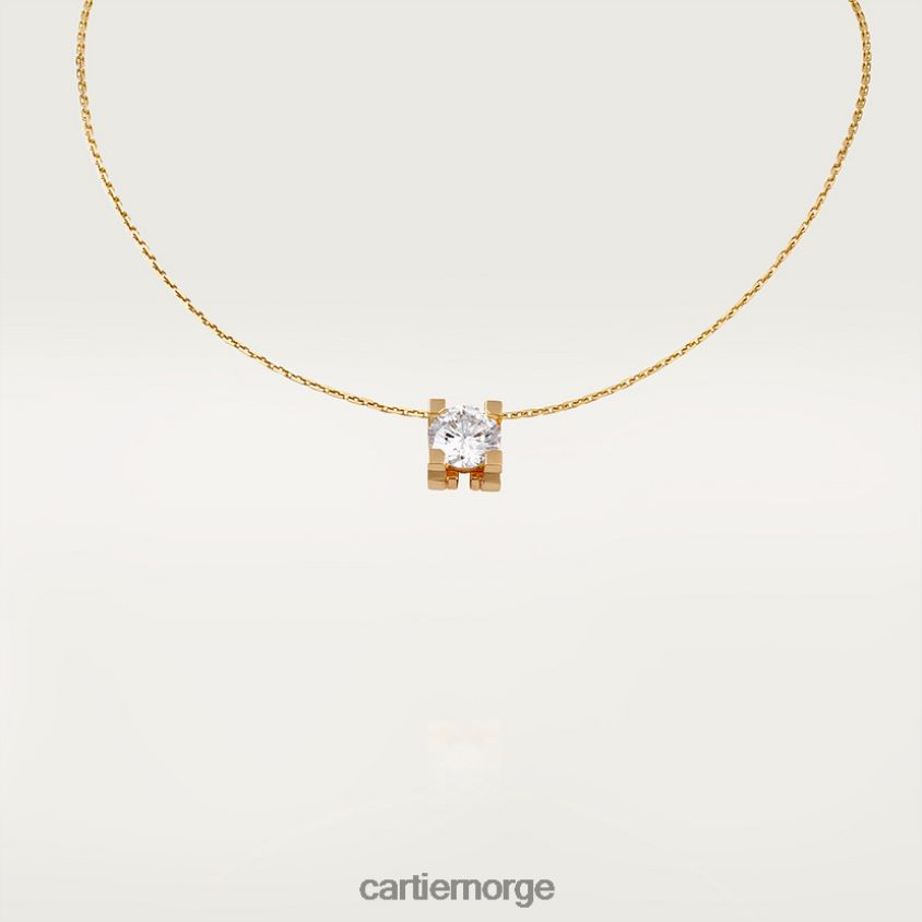 smykker Cartier c kjede stilig F4466N545