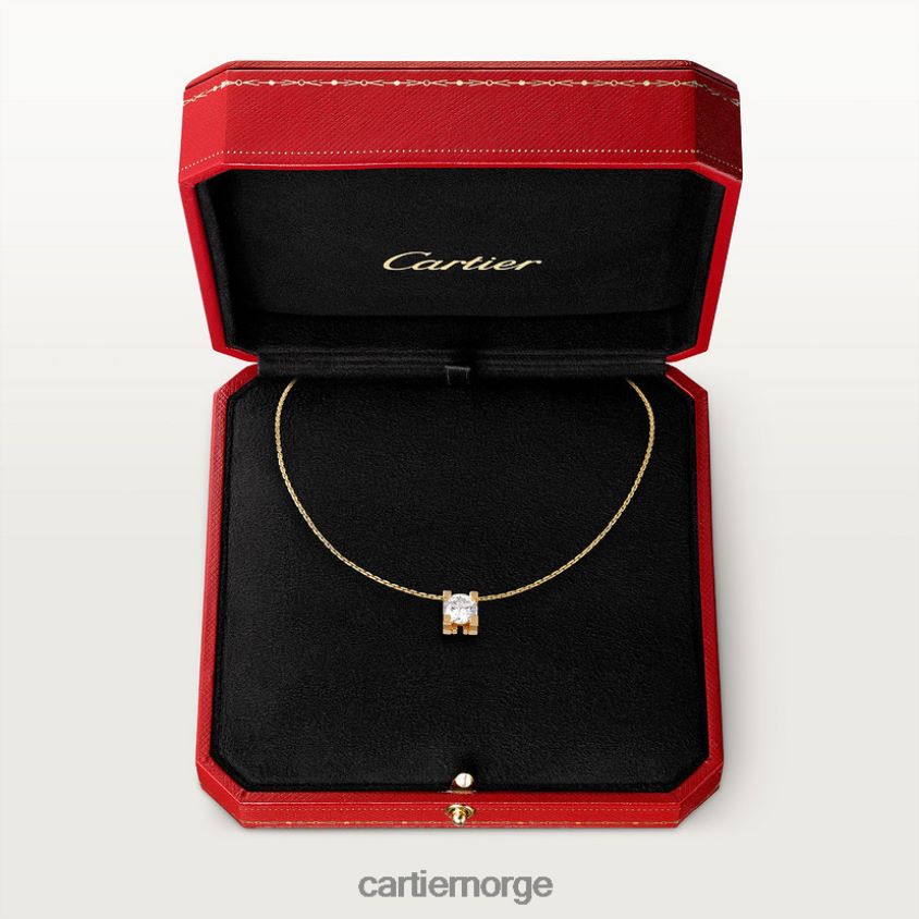 smykker Cartier c kjede stilig F4466N545