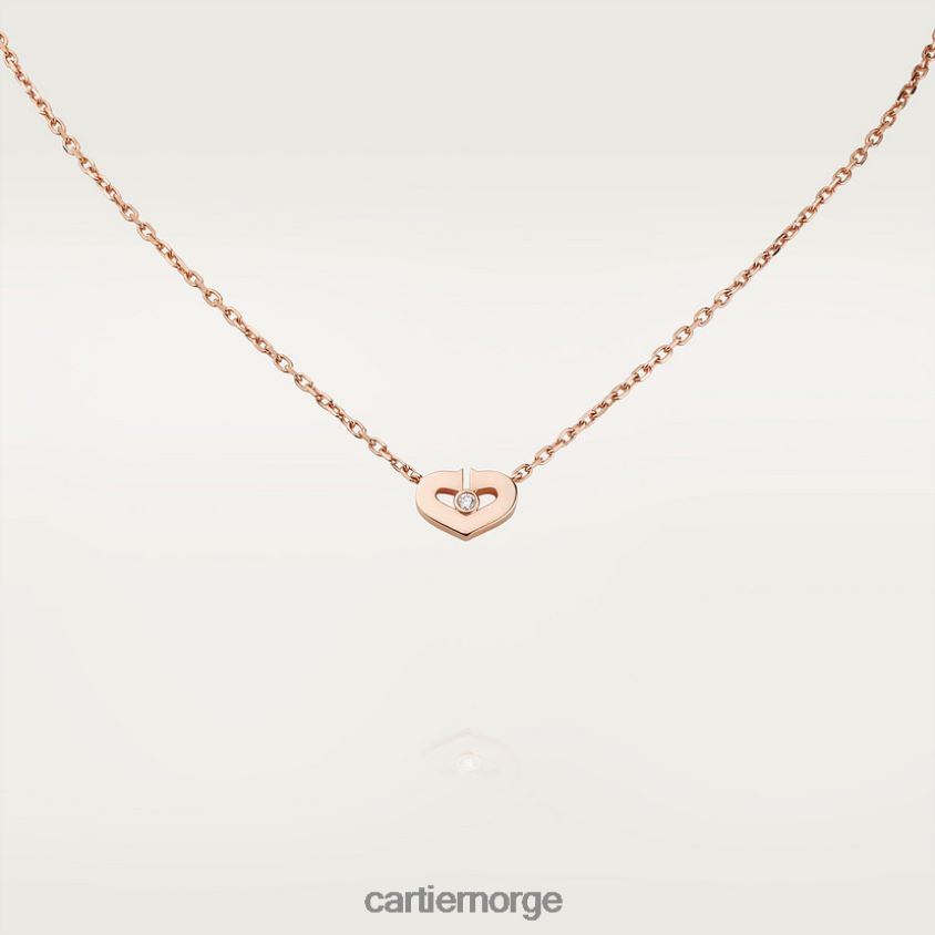 smykker Cartier collier caurs Rose gull F4466N603