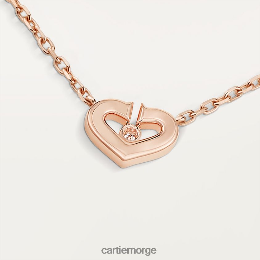 smykker Cartier collier caurs Rose gull F4466N603