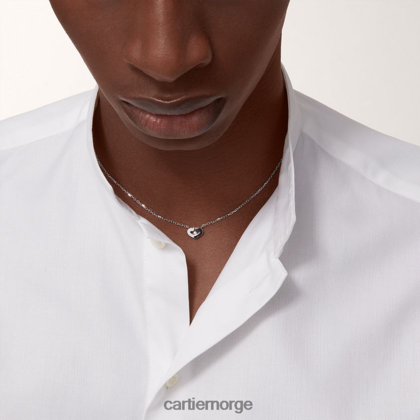 smykker Cartier hjerte halskjede stilig F4466N608