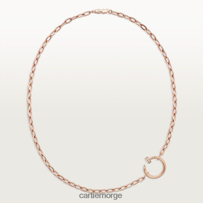 smykker Cartier juste un clou kjede Rose gull F4466N413