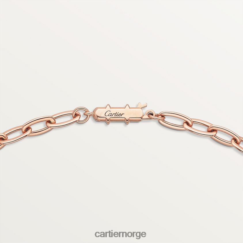smykker Cartier juste un clou kjede Rose gull F4466N413