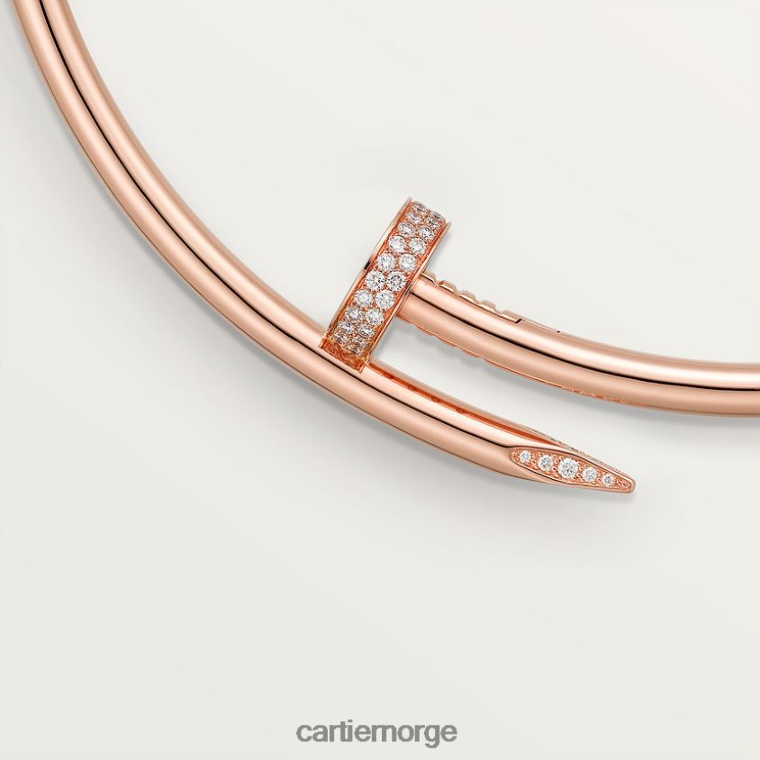 smykker Cartier juste un clou kjede Rose gull F4466N417