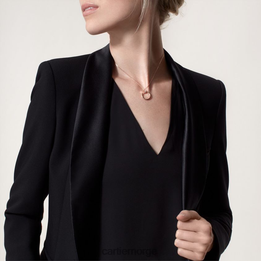 smykker Cartier juste un clou kjede Rose gull F4466N419