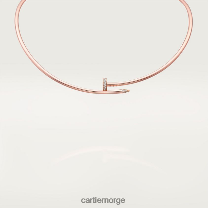 smykker Cartier juste un clou kjede Rose gull F4466N424