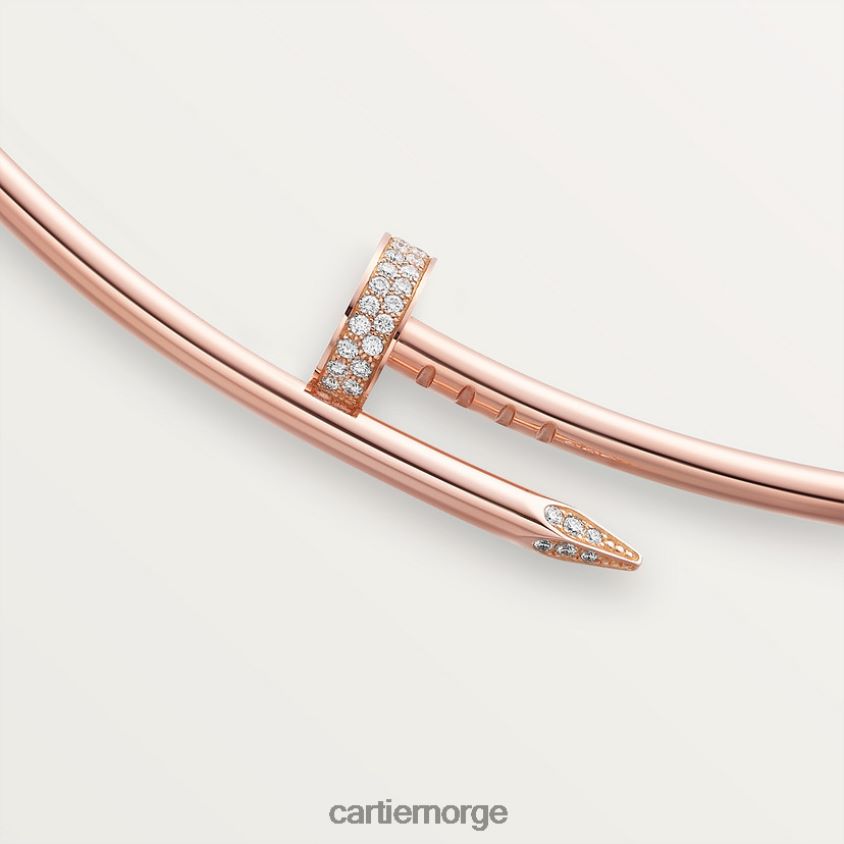 smykker Cartier juste un clou kjede Rose gull F4466N424