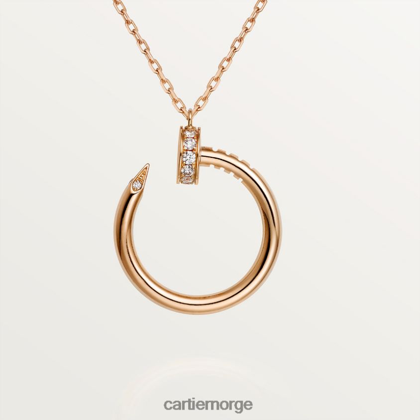 smykker Cartier juste un clou kjede Rose gull F4466N430