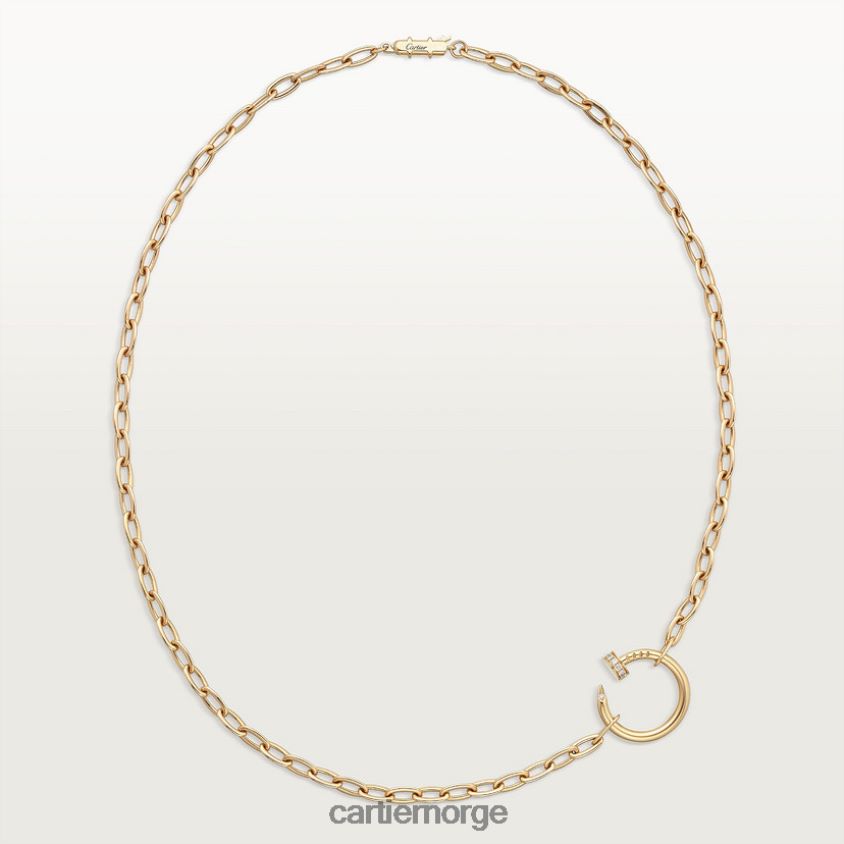 smykker Cartier juste un clou kjede gult gull F4466N412