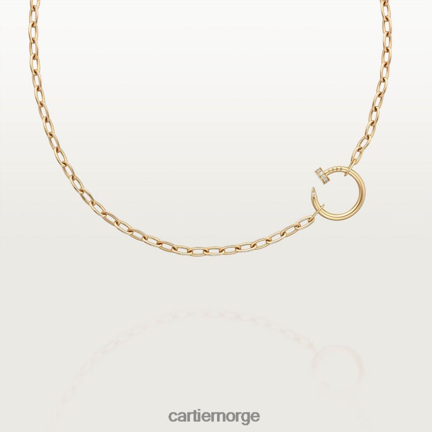 smykker Cartier juste un clou kjede gult gull F4466N412