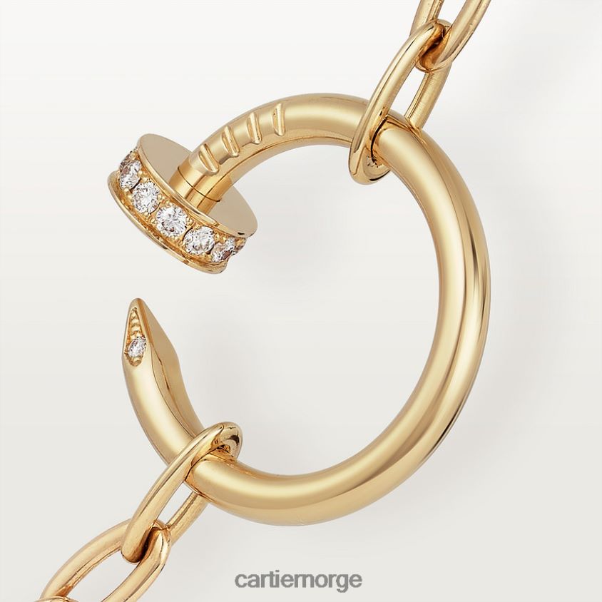 smykker Cartier juste un clou kjede gult gull F4466N412