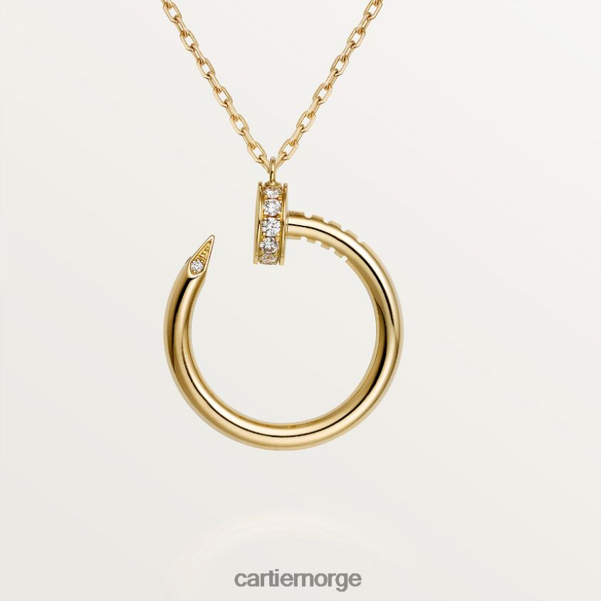 smykker Cartier juste un clou kjede gult gull F4466N416