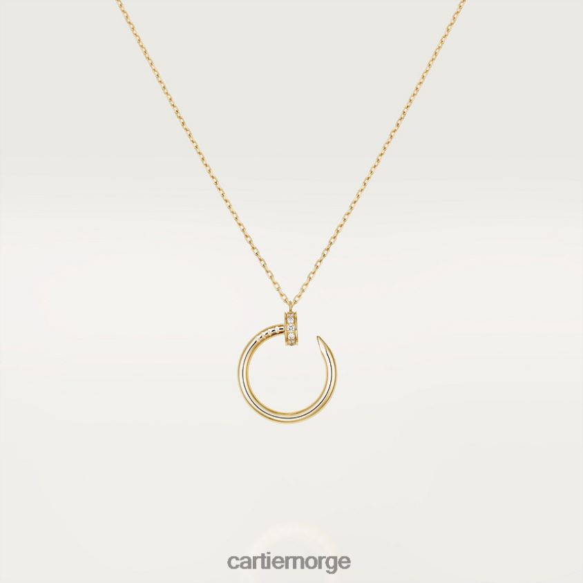 smykker Cartier juste un clou kjede gult gull F4466N421