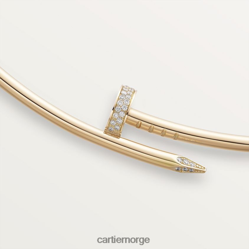 smykker Cartier juste un clou kjede gult gull F4466N425