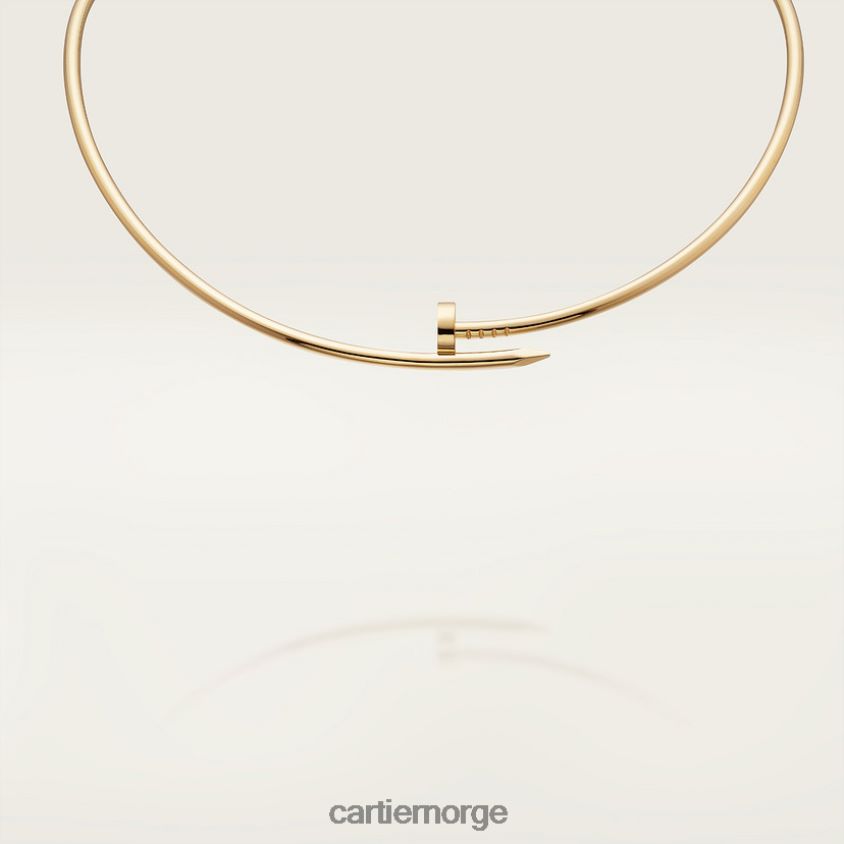 smykker Cartier juste un clou kjede gult gull F4466N426