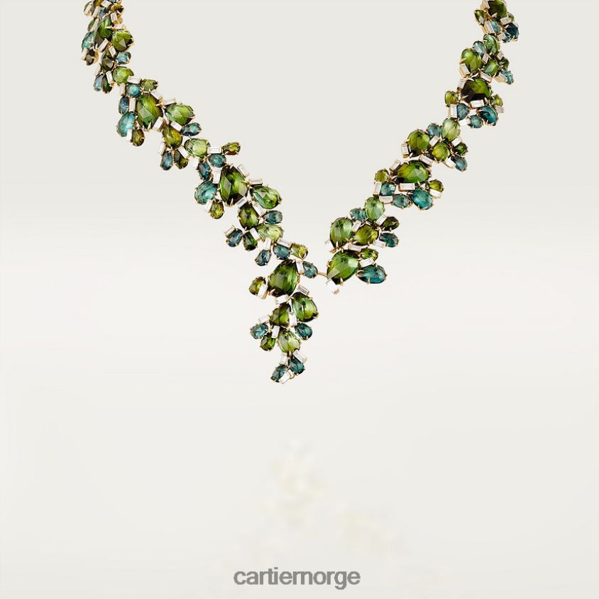 smykker Cartier kaktus halskjede stilig F4466N476