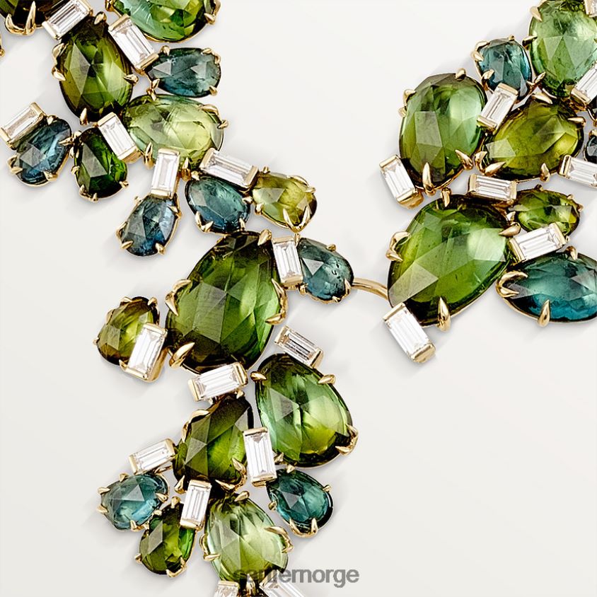 smykker Cartier kaktus halskjede stilig F4466N476