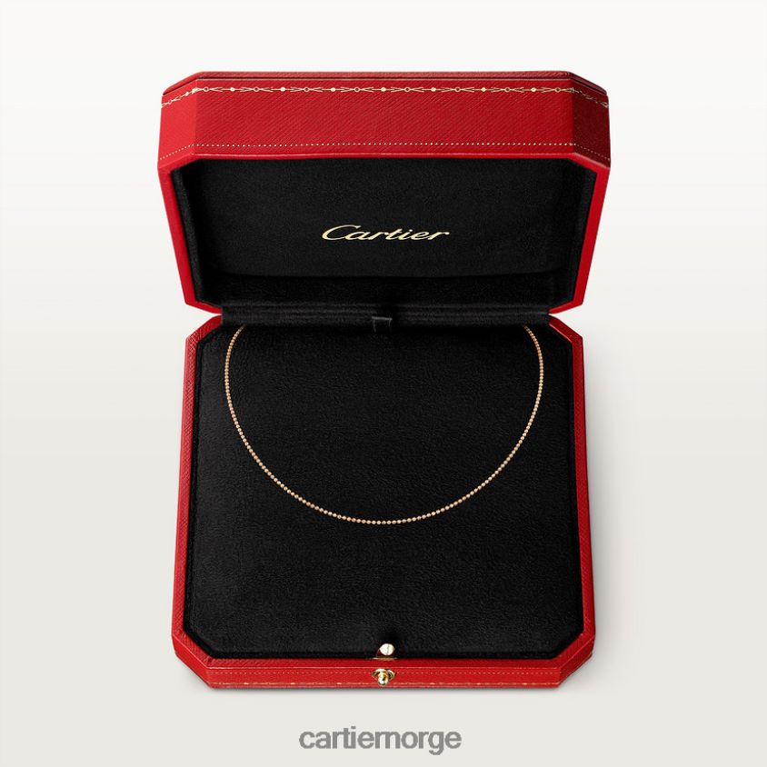 smykker Cartier kjede halskjede Rose gull F4466N591