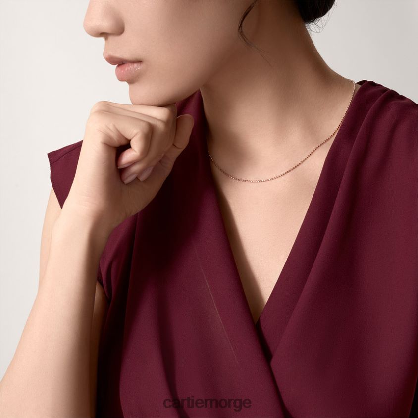 smykker Cartier kjede halskjede Rose gull F4466N591