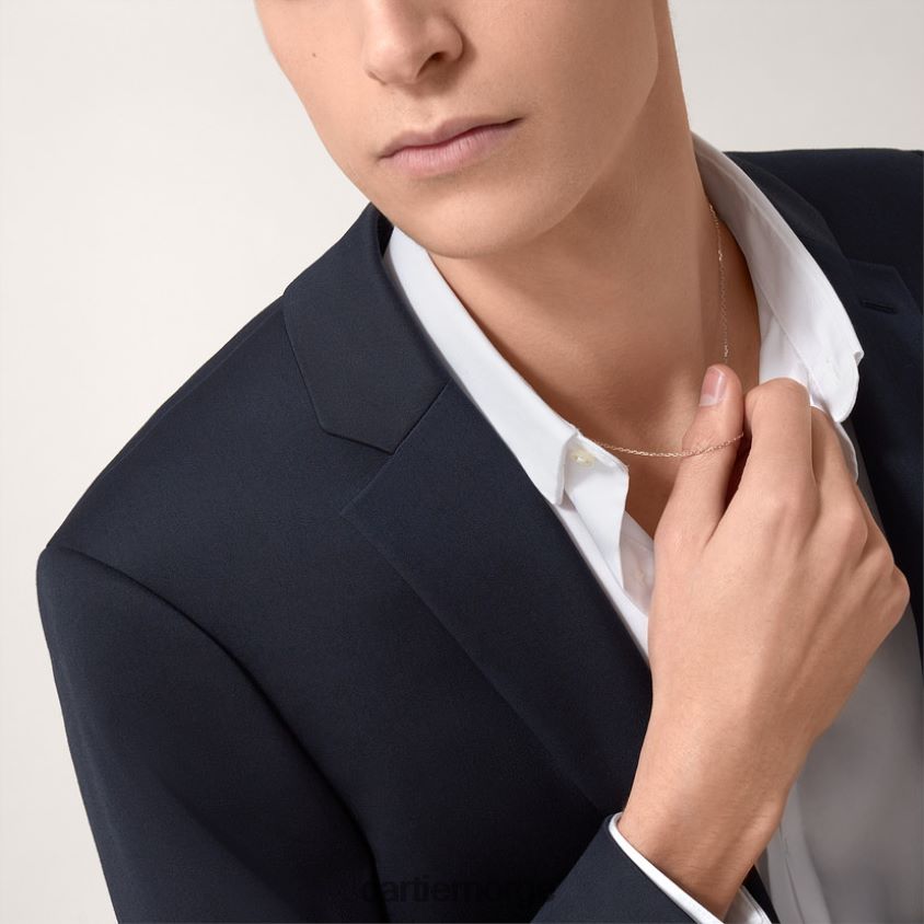 smykker Cartier kjede halskjede gult gull F4466N589