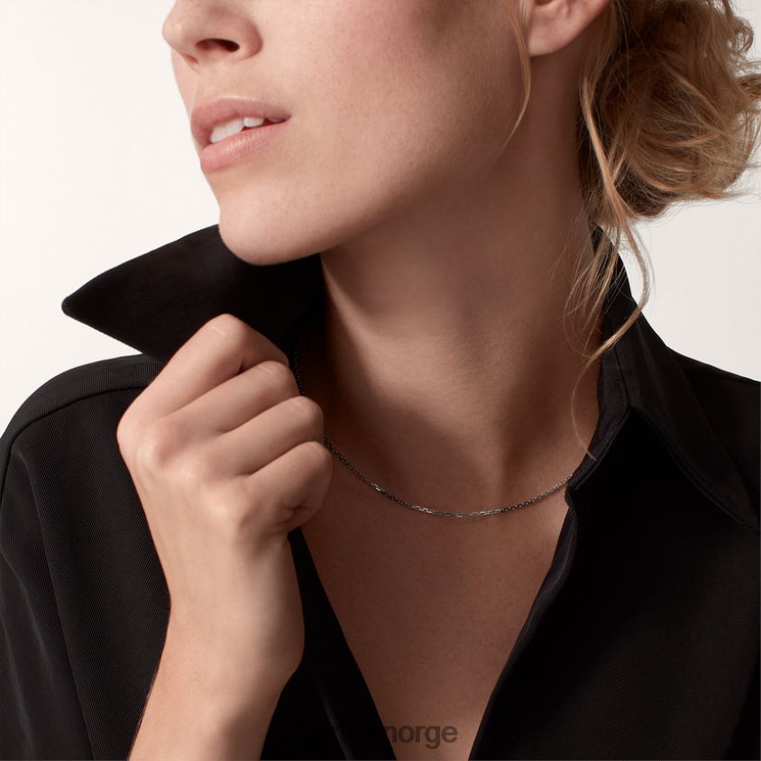 smykker Cartier kjede halskjede hvitt gull F4466N594