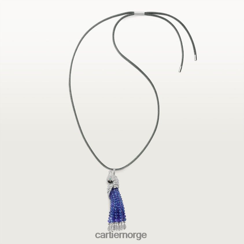 smykker Cartier les oiseaux liberes halskjede stilig F4466N585