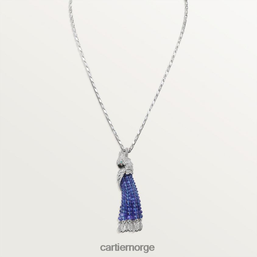 smykker Cartier les oiseaux liberes halskjede stilig F4466N585